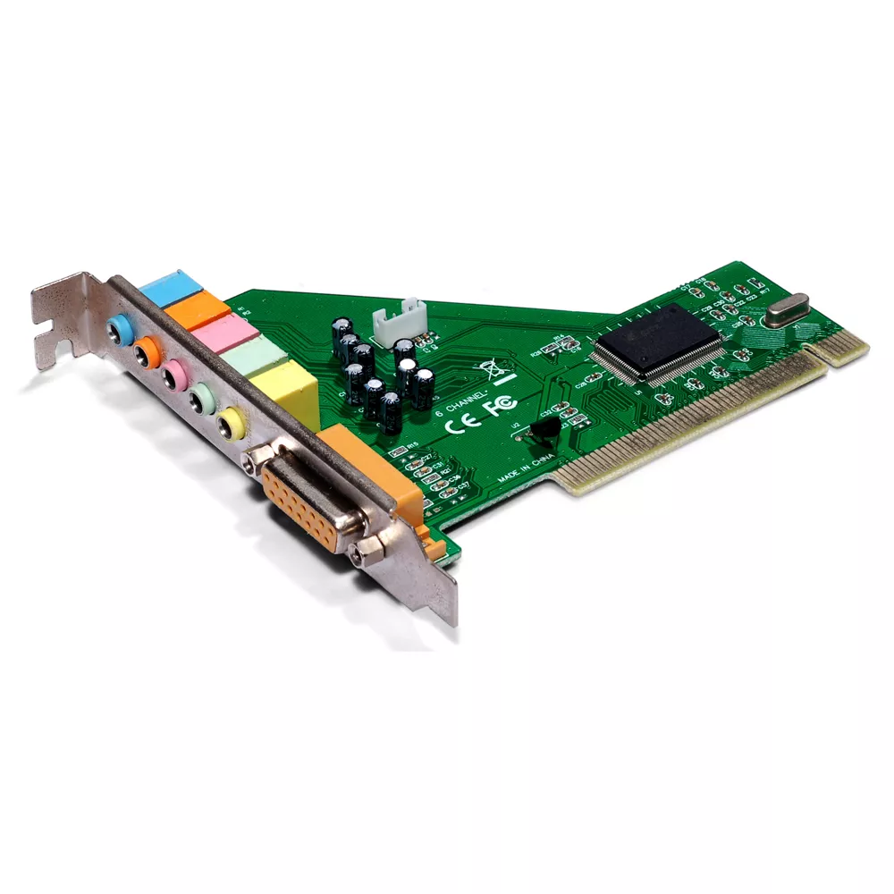 C-MEDIA 5.1 CHANNEL PCI SOUND CARD WITH GAME PORT_CMI8738-6ch