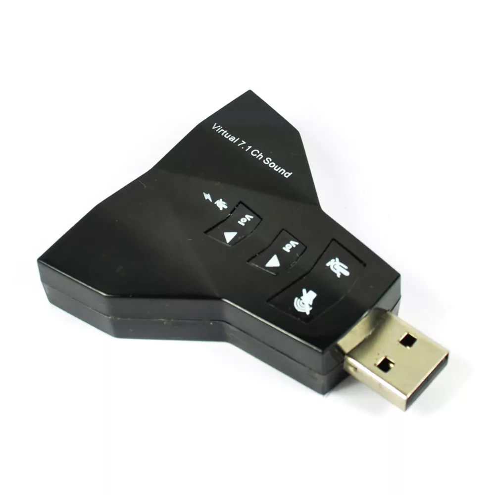 C-MEDIA USB2.0 to 3D Audio Sound Card Adapter Virtual 7.1CH_CM108.